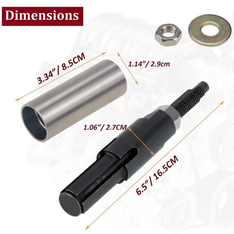 Bolaxin Injector Tube Remover Installer Tools Kit for 2001~2020 GM 6.6L Duramax Diesel Similar to OTC-7222 Replaces J-45910 - Image 3